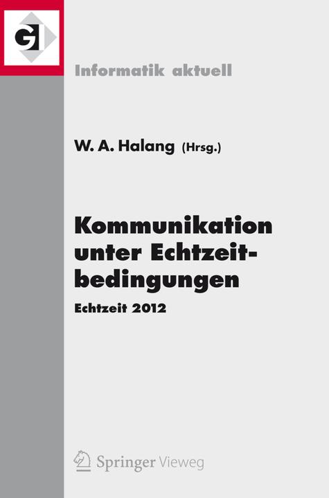 Produktbild Kommunikation unter Echtzeitbedingungen (Deutsch, 2013)