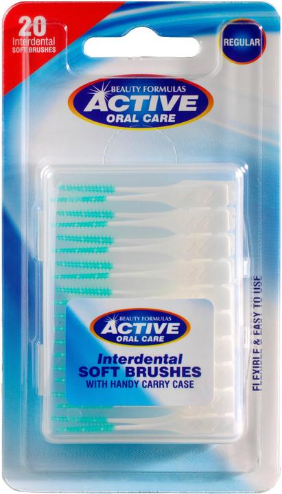 Actual product image Beauty Formulas Active Oral Care - Interdental Soft Brushes Silicone Interdental Cleaning Soft 20Pcs. (20 x)