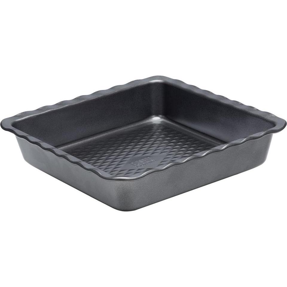 Resto RECTANGULAR BAKEWARE/25.5X25.5X5CM 96115, Auflaufform, Schwarz
