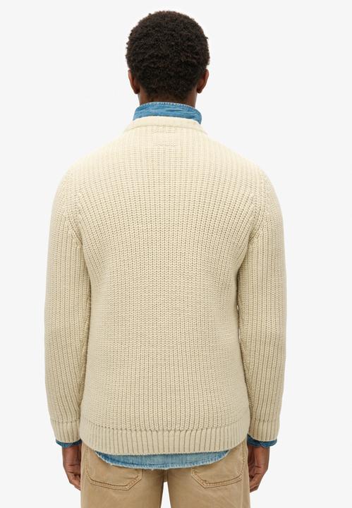 Produktbild Superdry Jacob Pullover mit Zopfmuster (L)