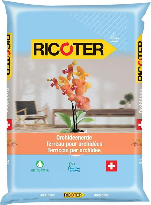Produktbild Ricoter Orchideenerde (3 l, Erde ohne Torf)