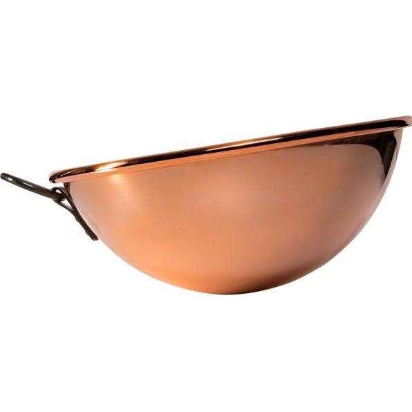 Thumbnail - de Buyer Schlagschüssel aus Kupfer Ø 26cm mit Ring-Griff, Schüssel + Schale, Bronze