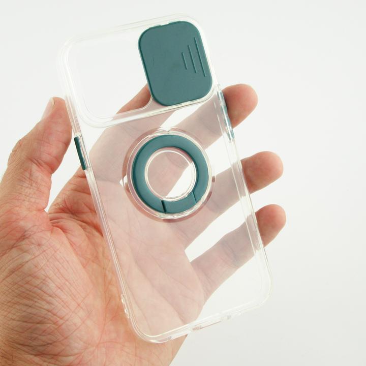 Immagine prodotto PhoneLook Coperchio con cursore della fotocamera e anello (Apple iPhone 13 Pro Max)