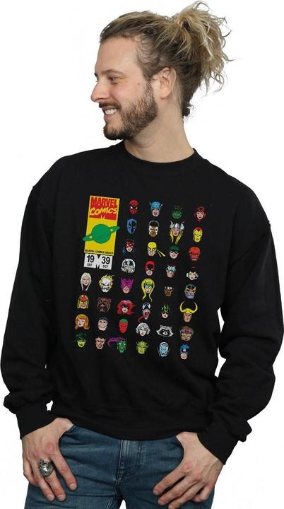 Produktbild Comics Heads Cover Sweatshirt (4XL)
