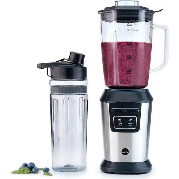 Thumbnail - Wilfa Activlife Steel, Standmixer, Transparent, Schwarz