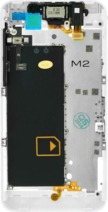 Actual product image OEM BlackBerry Z10 STL100-2 FrontCover white (Z10)
