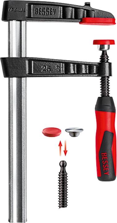 Immagine prodotto Bessey Morsetto a vite in ghisa malleabile TG-2K (1000 mm)