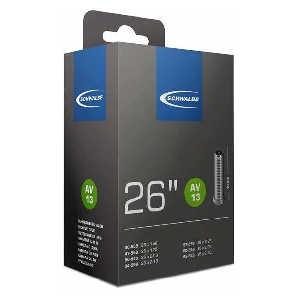 Schwalbe, Veloschlauch, (Schrader (Av), 26", 40 mm)