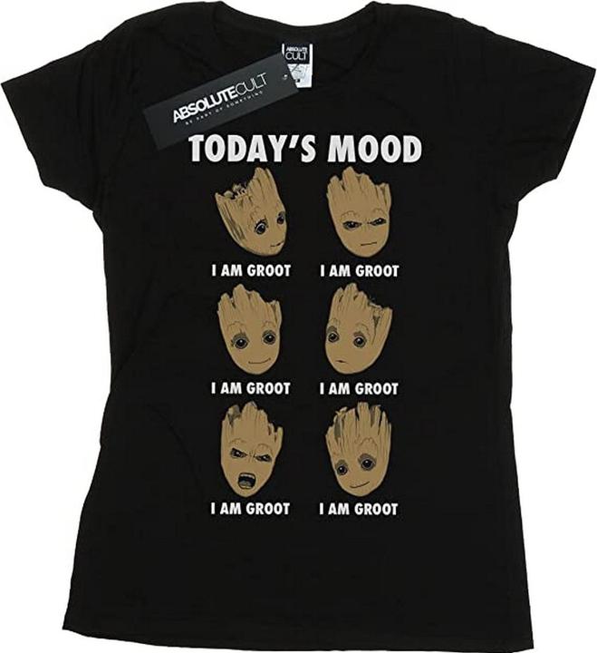 Immagine prodotto Guardians of the Galaxy Femmes/Les femmes - Today's Mood Baby Groot - T-shirt boyfriend en coton (XXL)
