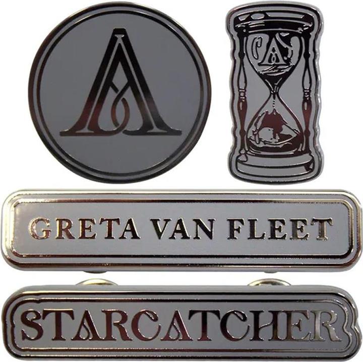Actual product image Greta Van Fleet Starcatcher Badge (Pack of 4)