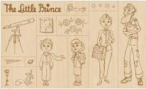 Produktbild Hape Der kleine Prinz Stempelset