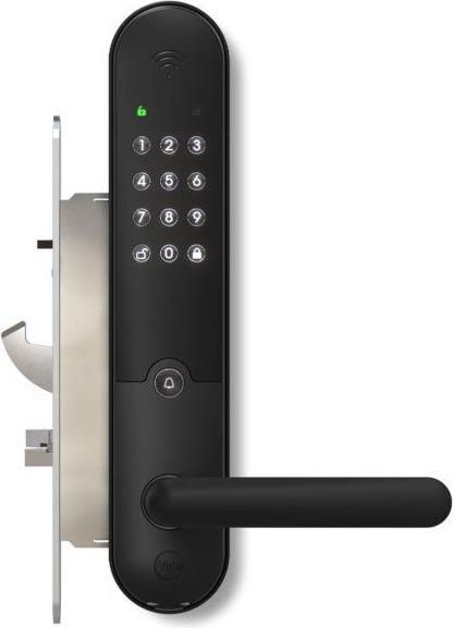 Yale DOORMAN L3S Flex - Skandivanisk Version - Sort - Uden Connect Wi-Fi Bridge (Electronic numerical code)