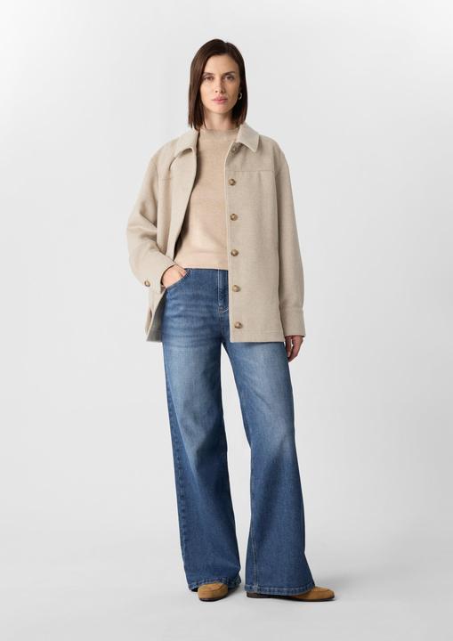 Immagine prodotto Comma Indoor-Blazer Overshirt aus Doubleface-Wollmix (46)