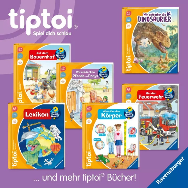 Immagine prodotto tiptoi Bei der Feuerwehr (Tedesco, Daniela fuggire, Niklas Böwer, 2022)
