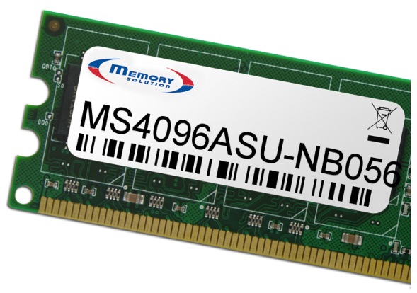 Actual product image Memorysolution DDR3L (N750JV, 1 x 4GB)