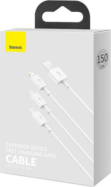 Actual product image Baseus Superior Series (0.50 m, USB 3.0)