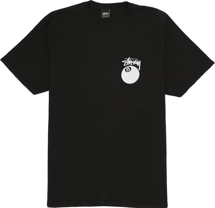 Image du produit Stussy 8 Ball Pigment Dyed Tee Black (S)