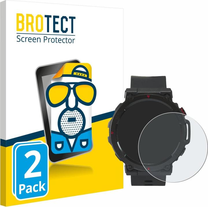 Produktbild BROTECT Entspiegelungsfolie für Crivit Sport-Smartwatch Displayschutz Displayschutzfolie Folie Matt