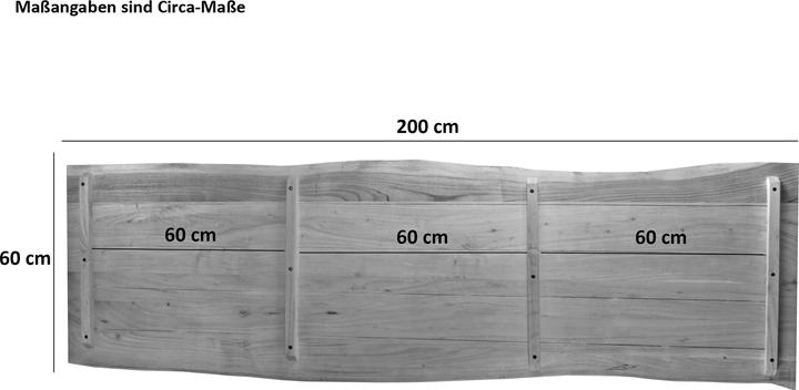 Produktbild SAM Curt (200 x 60 x 3 cm)