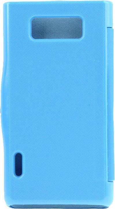 Produktbild König Design Handyhülle Tasche für LG Optimus L7 / P700 hellblau (LG Optimus L7)