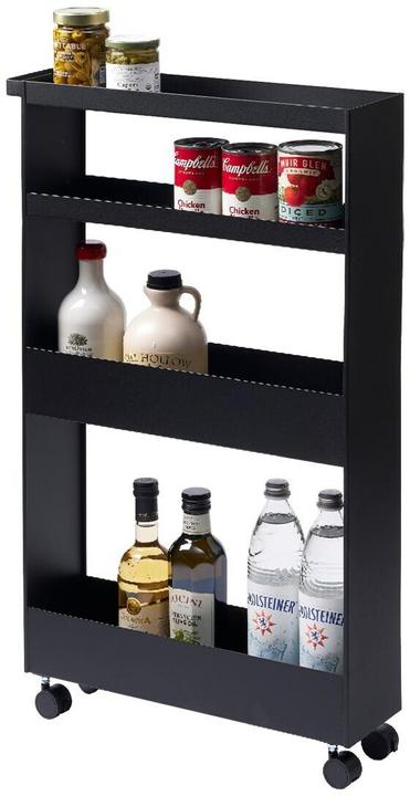 Actual product image Yamazaki Schlanker 4-stöckiger Aufbewahrungswagen TOWER