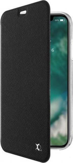 Immagine prodotto Xqisit Flap Cover Adour nero chiaro (Apple iPhone XS Max)