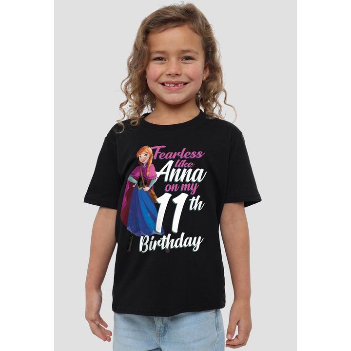 Produktbild Disney Frozen Fearless Like Anna TShirt 11. Geburtstag (104)