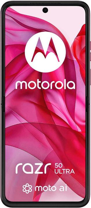 Immagine prodotto Motorola Razr 50 Ultra (512 GB, Rosa caldo, 6.90", SIM + eSIM, 5G)
