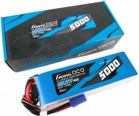 Image du produit Gens Ace LiPo G-Tech 5000mAh 22.2V 45C 6S1P batterie avec prise EC5 (22.20 V, 5000 mAh)