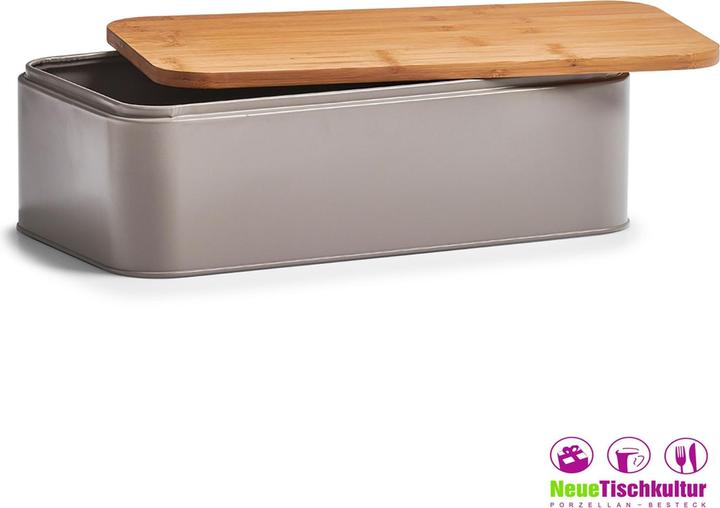 Actual product image neuetischkultur Bread bin metal
