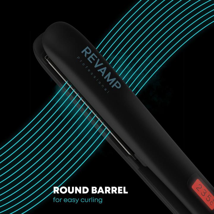 Image du produit Revamp ST-1000-UE Redresseur de cheveux numérique en céramique Progloss (Fer plat)
