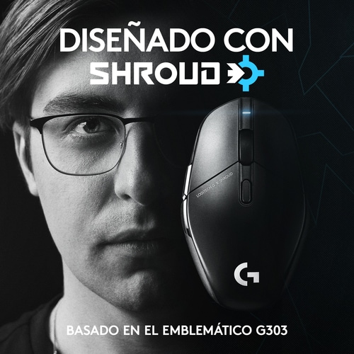 Actual product image Logitech G G303 Shroud Edition (Cable, Wireless)