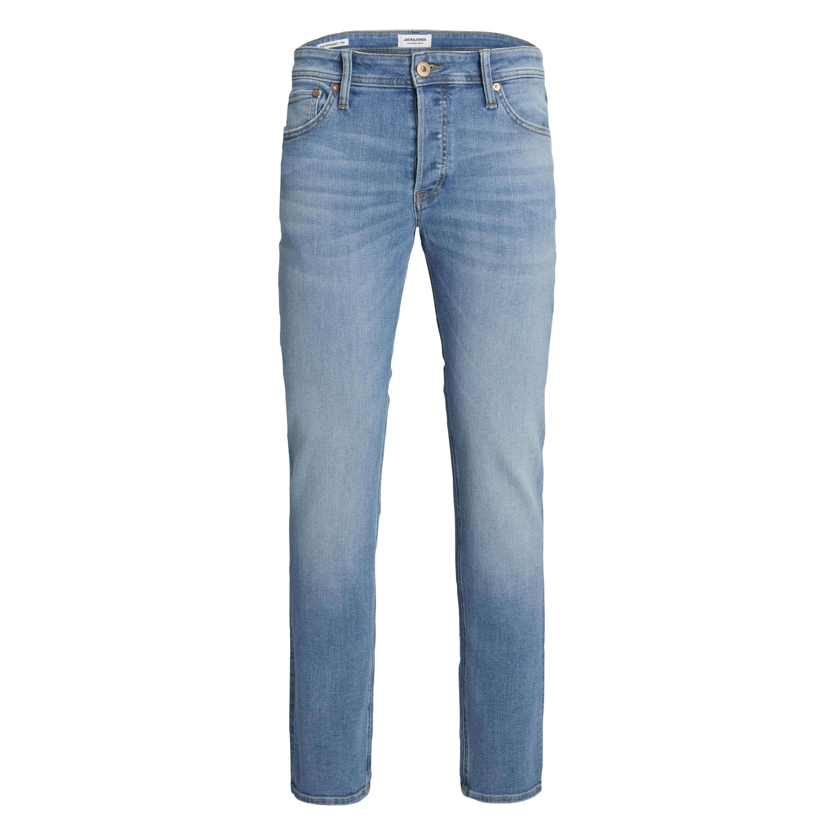 Jack & Jones, Mannen, Jeans, Mike Original Am 783 Plus Size Comfort Fit Jeans, Blauw, (44)