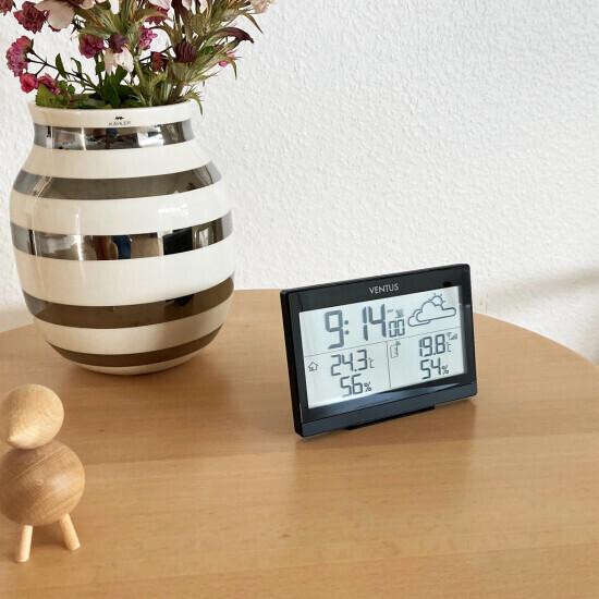 Produktbild Ventus W220 digital weather station Black Battery
