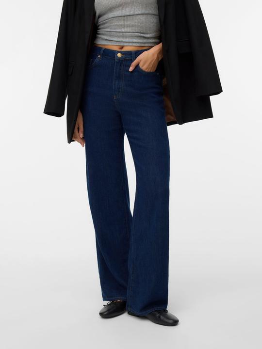 Image du produit Vero Moda VMTESSA Hohe Taille Weiter Beinschnitt Jeans Weit geschnitten (W29/L32)