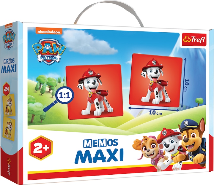 Actual product image Trefl Paw Patrol Memory Puppy Patrol Game (English)