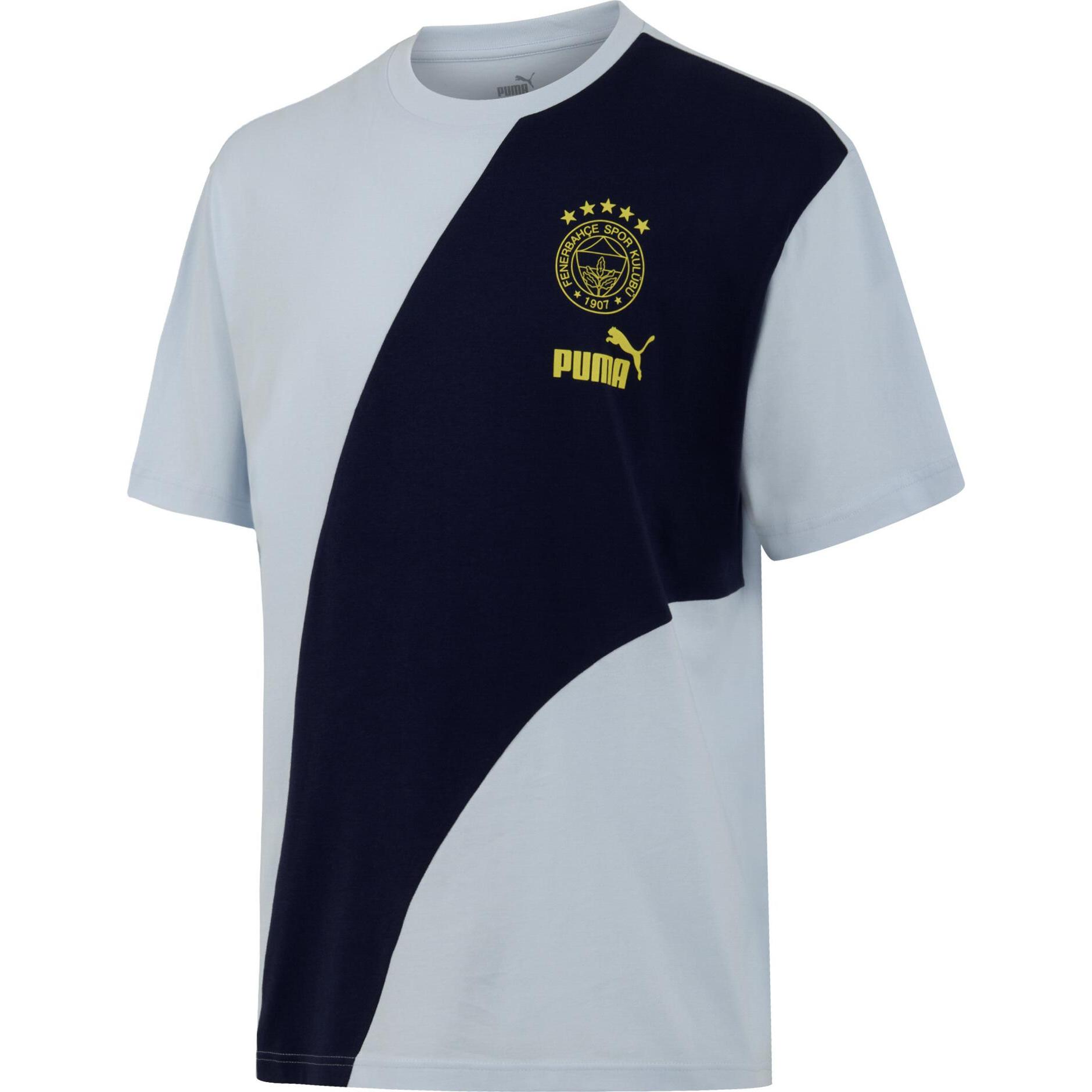 Puma, Herren, Sportshirt, FSK ftblCulture+ Tee (XXL), Blau, XXL