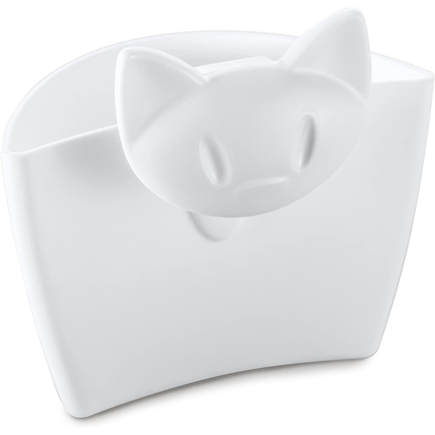 Koziol Coppa utensile Miaou, Accessori per il tè, Bianco
