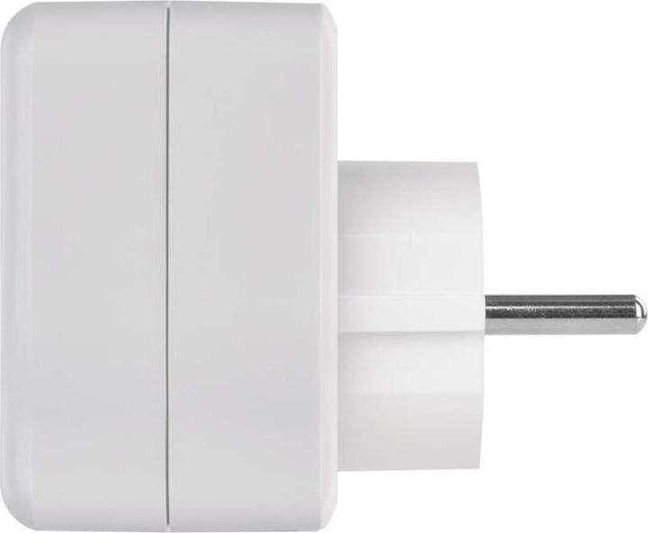Image du produit Emos ADAPTOR 1×,1×USB-A+1×USB-C SCHUKO (CEE 7/3, 1x)