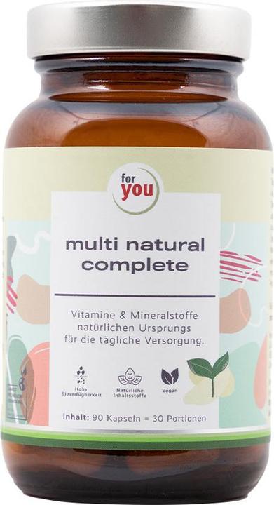 Actual product image For You multi natural complete (90 pcs., Capsules)