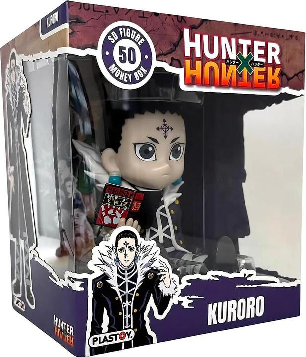 Actual product image Plastoy Tirelire Hunter X Hunter Kuroro