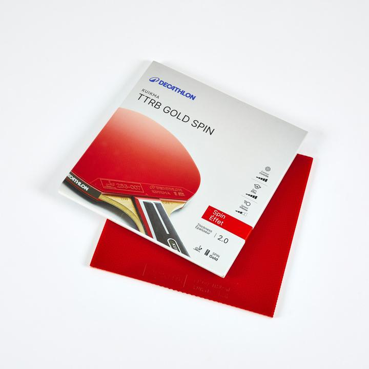 Produktbild Kuikma Tischtennisbelag TTRB Gold Spin ITTF (2.10 mm)