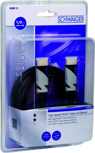 Produktbild Schwaiger HDMI (Typ A) — HDMI (Typ A) (1.50 m)