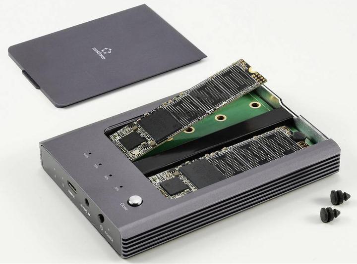 Produktbild Renkforce RF-5516046 M.2-Festplatten-Gehäuse M.2 (M.2)