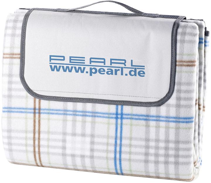 Pearl Wasserdichte XXL-Picknick-Decke aus Fleece, 2,5 x 2 m