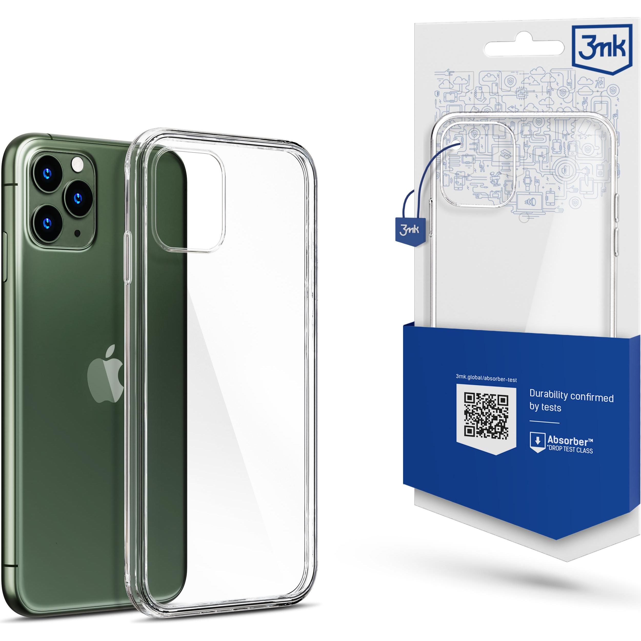 3MK Clear Case (Apple iPhone 11 Pro), Smartphone Hülle, Transparent