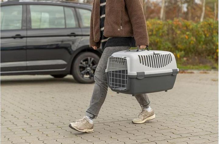 Actual product image Trixie Transport box Capri 3, Open Top (Dog, Breathable, Can be opened completely, Lockable)