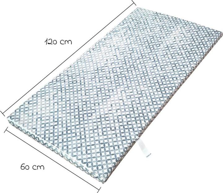 Actual product image Alvi Travel cot mattresses Travel cot roll-up mattress incl. storage bag 60 (60 x 120 cm)
