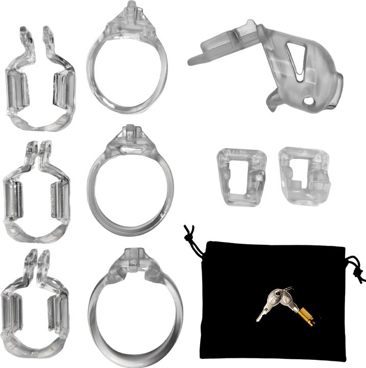 Produktbild The Vice Keuschheitskäfig Mini – Transparent