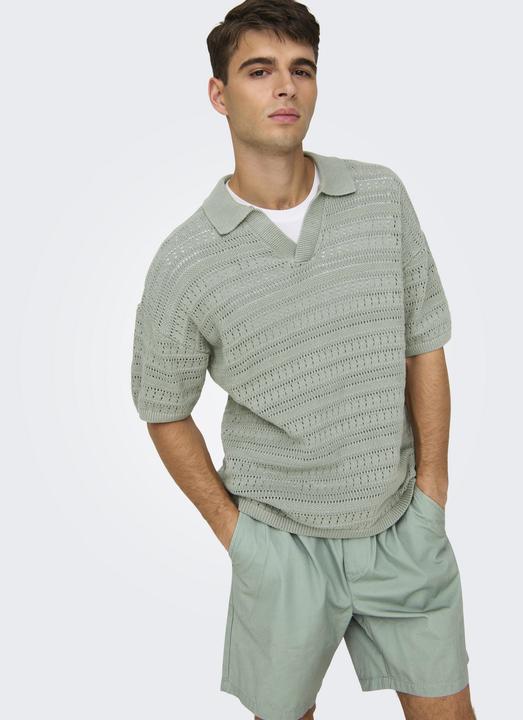 Image du produit Only & Sons ONSGRAYSON Gestricktes Polo-Hemd Polo (M)
